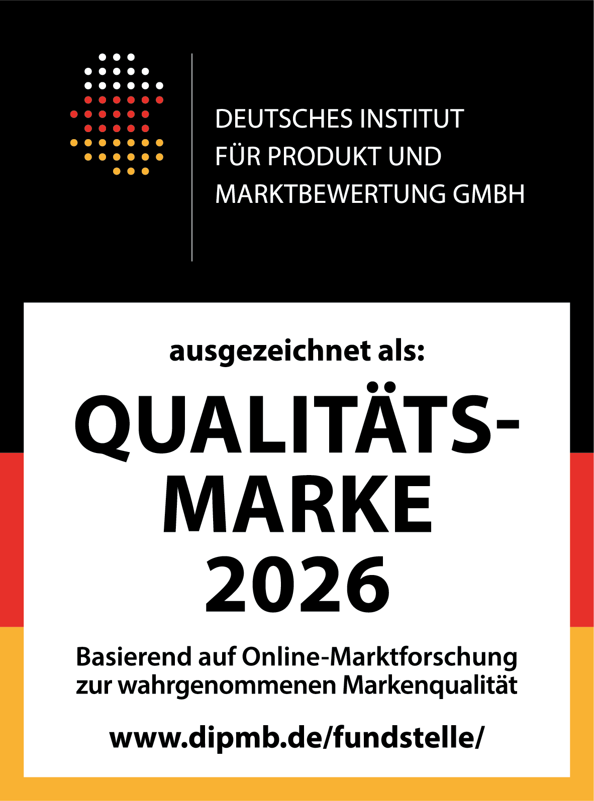 Qualitaetsmarke Auszeichnungen 2026
